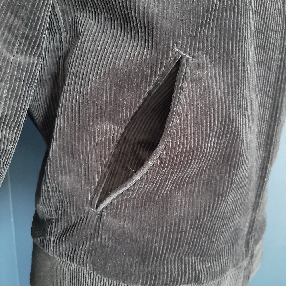 Asos  xxs black corduroy jacket - Picture 3 of 5